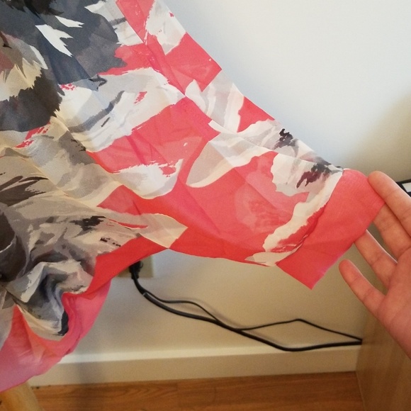 🆕️NWOT batwing sheer top - Picture 8 of 8